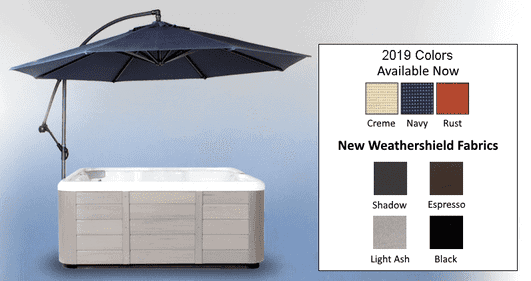 Spa Side Umbrella 1 - Take A Break Spas And Billiards