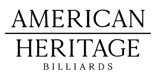 American Heritage Logo. Handcrafted Pool Tables And Shuffleboards
