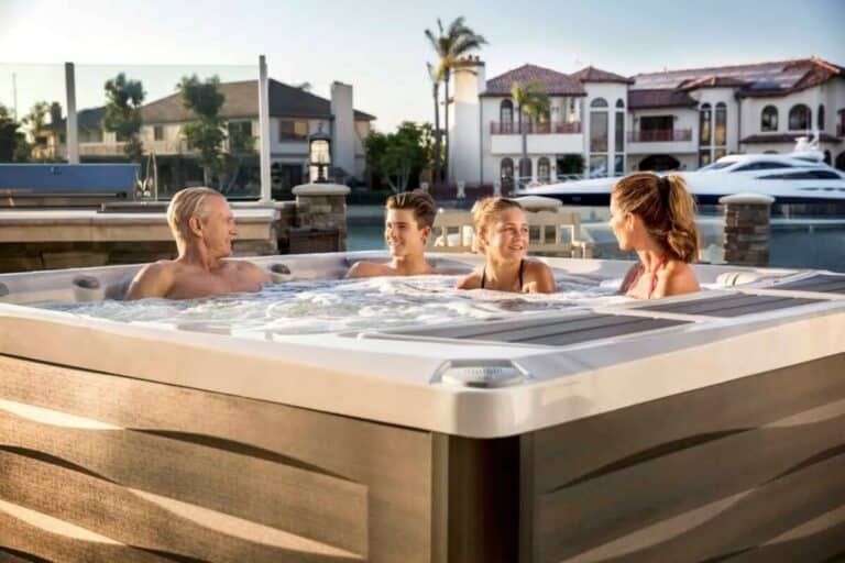 Why Buy A Hot Tub - Family In Hot Tub