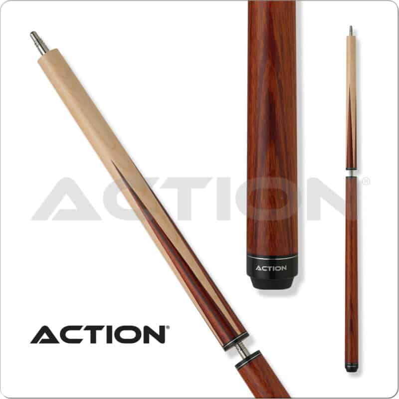 Action Actbjr Red Stained Break Jump Cue