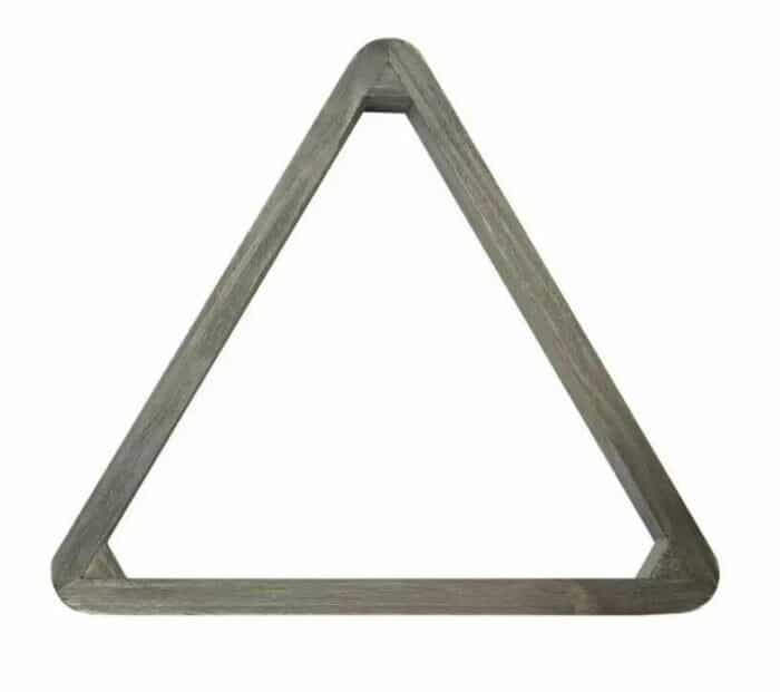 Bull Nose Wood Triangle, Silver Mist