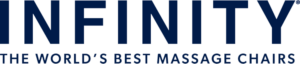 Infinity Massage Chairs logo. Full-body luxury massage chairs.