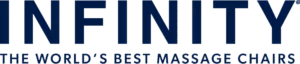 Infinity Massage Chairs logo. Full-body luxury massage chairs.