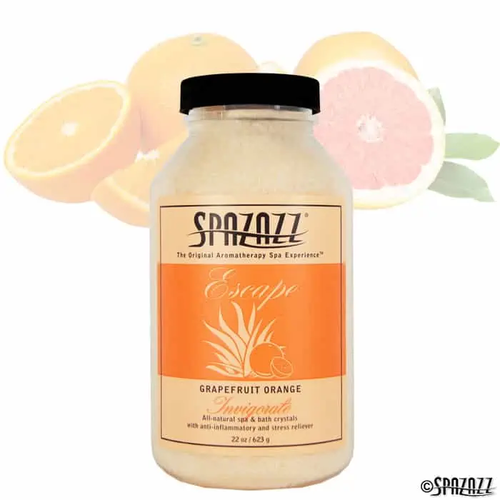 Grapefruit Orange 22 oz. Spazazz Escape Crystals