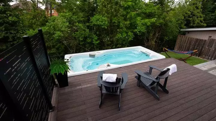 Hydropool Backyard Swim Spa