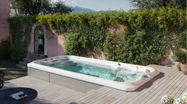 jacuzzi backyard swim spa
