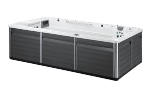 Hot Tub Vs. Swim Spa: Which One Is Right For Your Utah Backyard? - Take A Break Spas And Billiards Uncategorized R500 Swim Spa Front View 1 - Take A Break Spas And Billiards