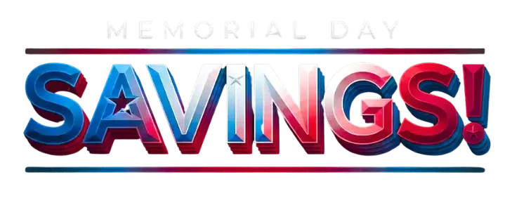 Memorial Day Logo - Take A Break Spas And Billiards